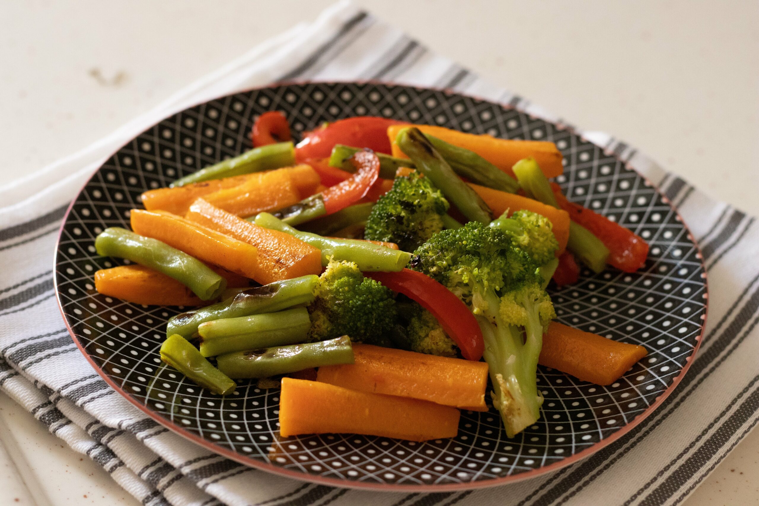 Assiette de légumes
